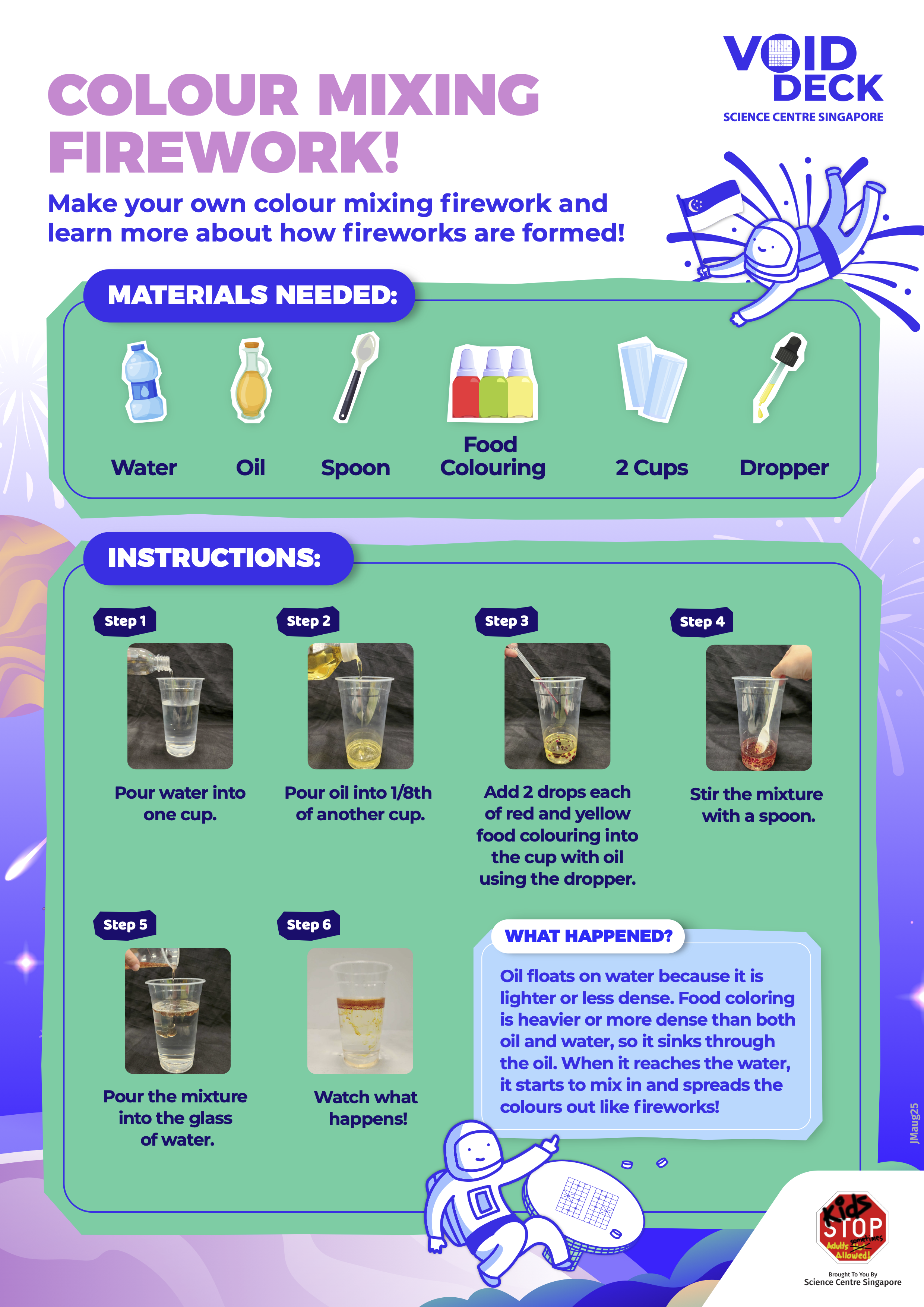 DIY Liquid Fireworks page 1