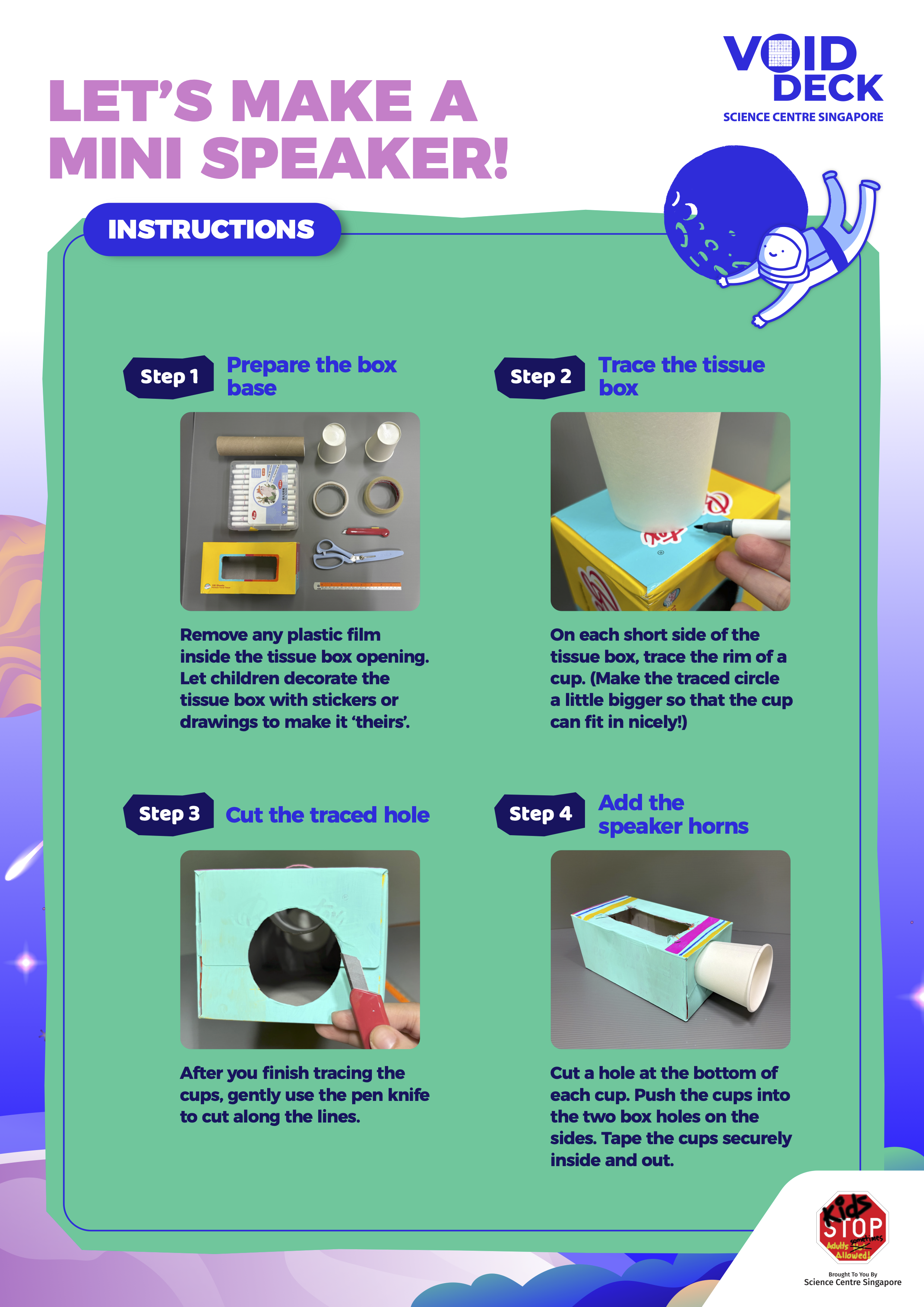 DIY Speaker instructions
