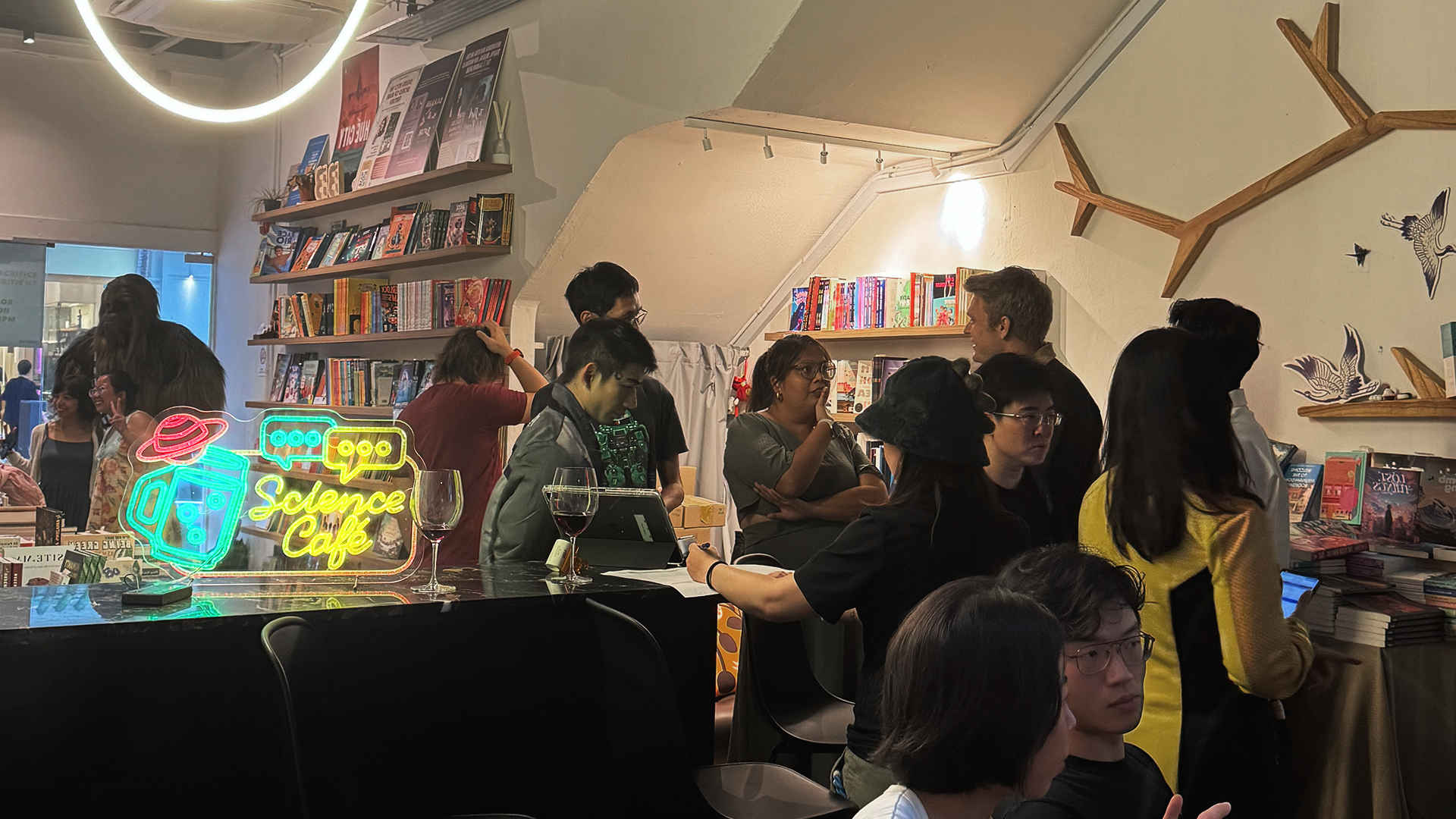 Attendees at Science Cafe: Science Fiction or Science Fact?